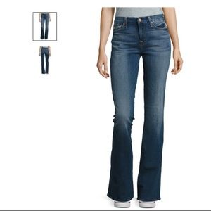 7 For All Mankind/Barneys Coop Boot Cut Dark Rinse